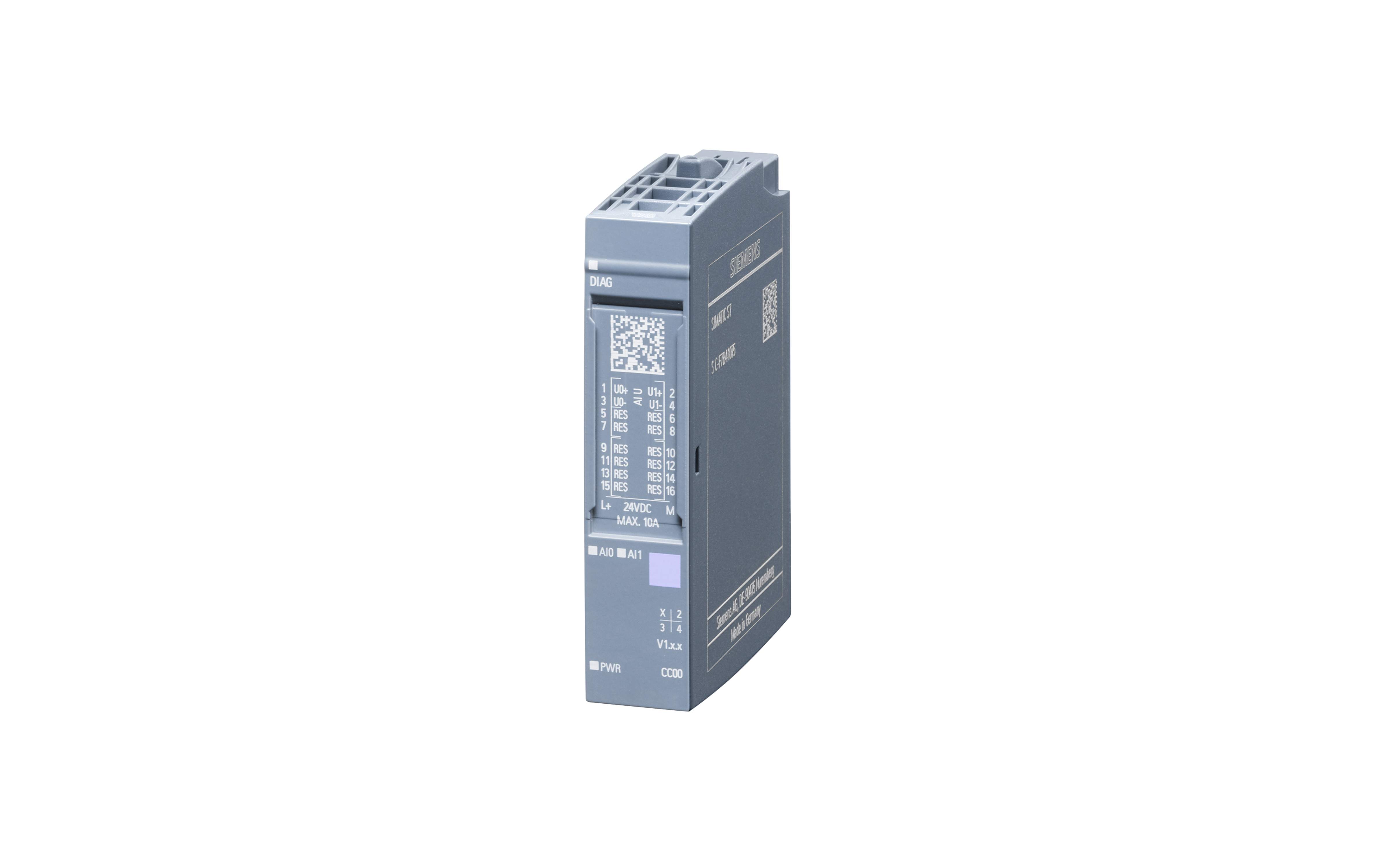 ماژول انرژیمیتر زیمنس SIMATIC ET 200SP AI Energy Meter CT HF با کد فنی 6ES7134-6PA01-0CU0